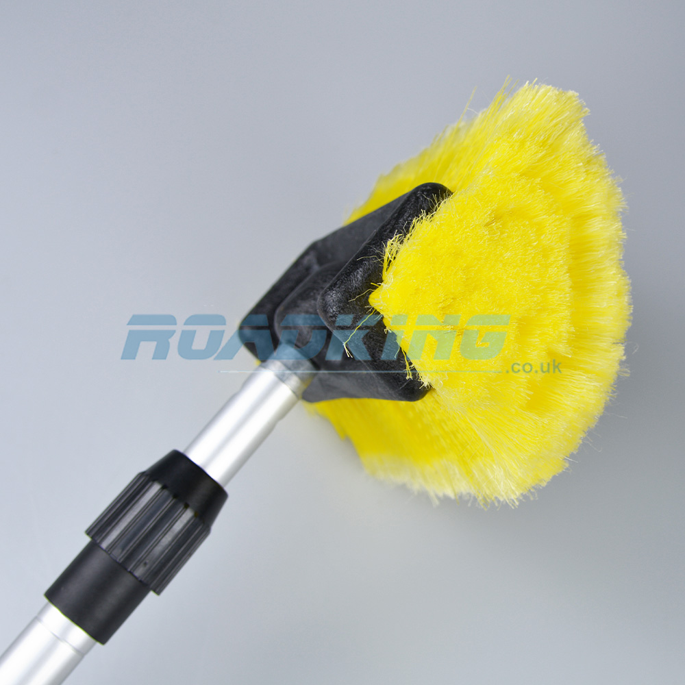 Super Flow Telescopic Wash Brush | Silver | 1.8m