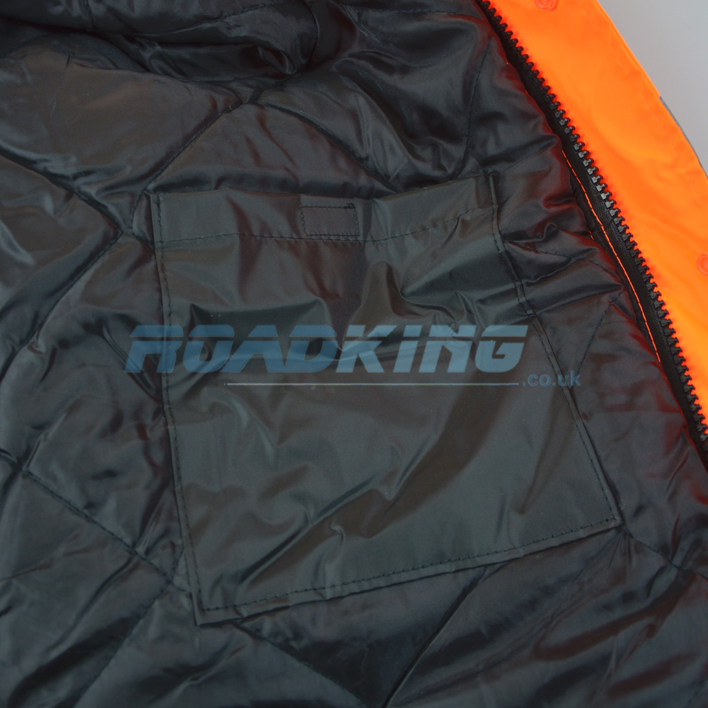 Hi-Vis Bomber Jacket | Orange