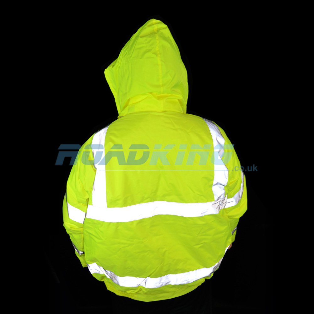 Hi-Vis Bomber Jacket | Yellow