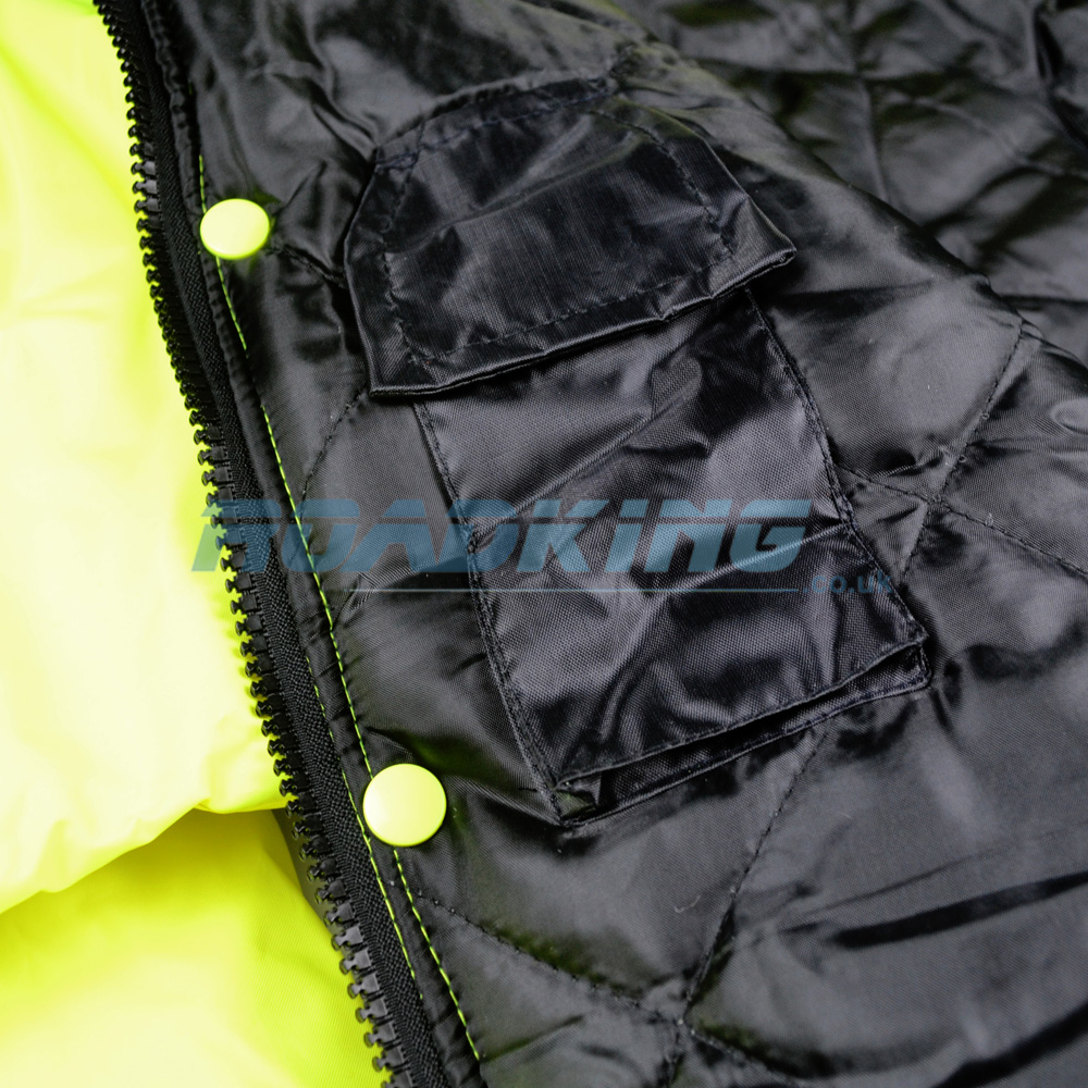 Hi-Vis Bomber Jacket | Yellow