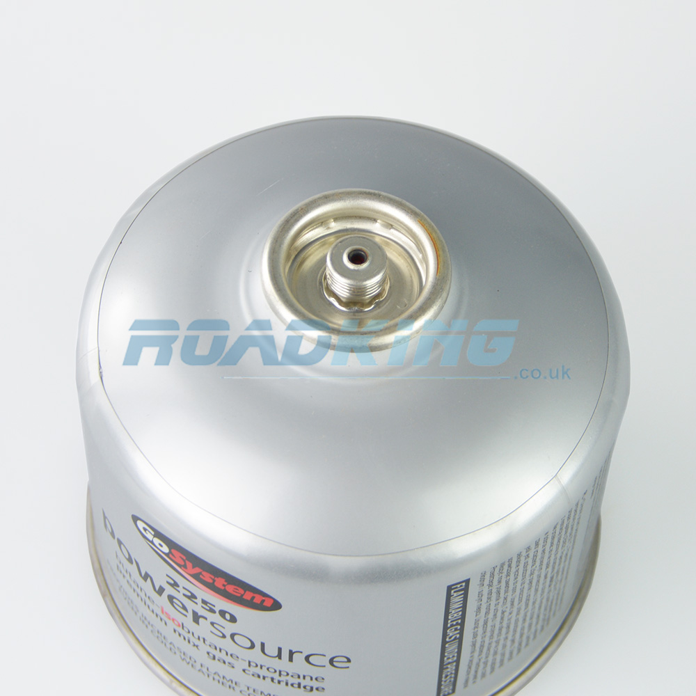 Gas Cartridge D2 Butane Battery | EN417 Screw Top | 230g