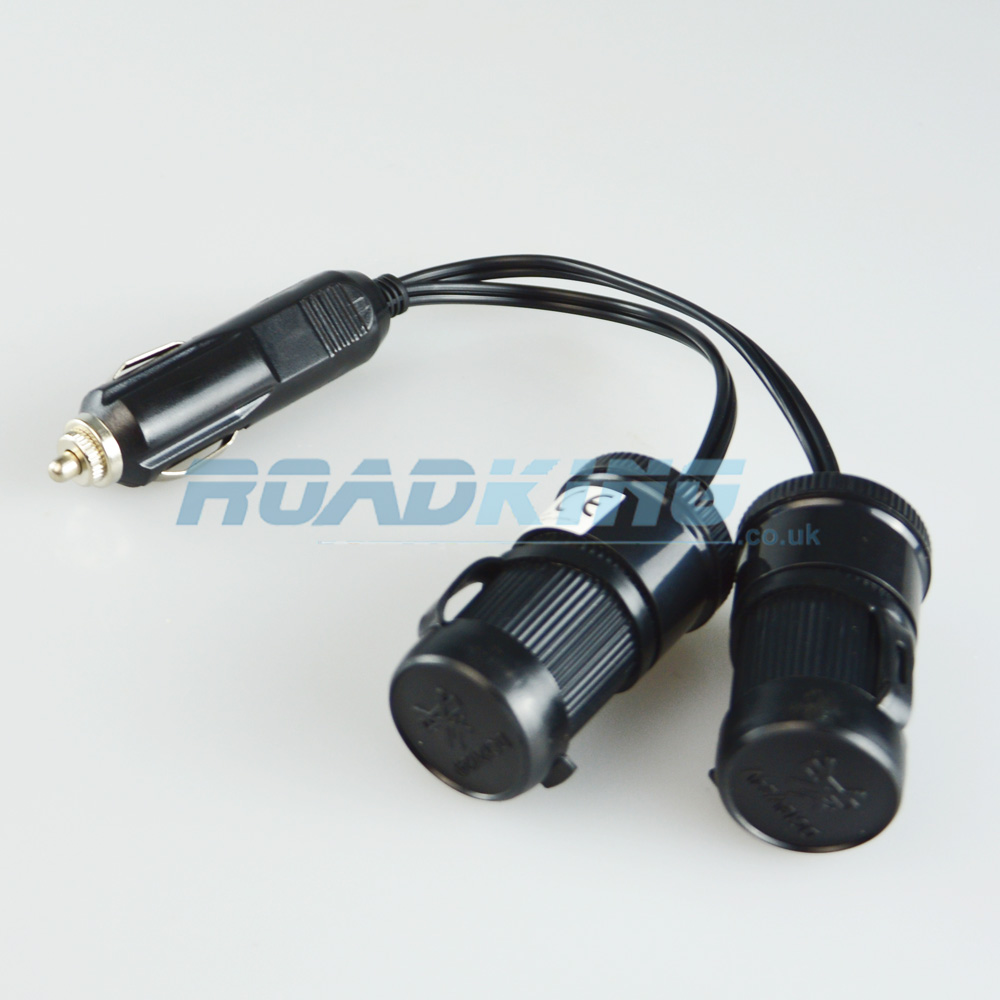 2-Way Cigarette Lighter Adaptor / Splitter / Socket | 12v / 24v