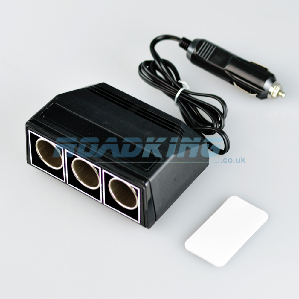 3-Way Cigarette Lighter Adaptor / Splitter / Socket | 12v / 24v