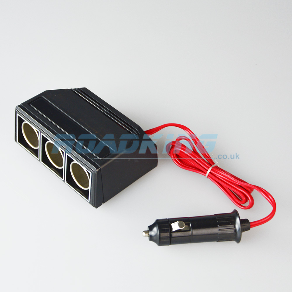 3-Way Cigarette Lighter Adaptor / Splitter / Socket 12A | 12v / 24v