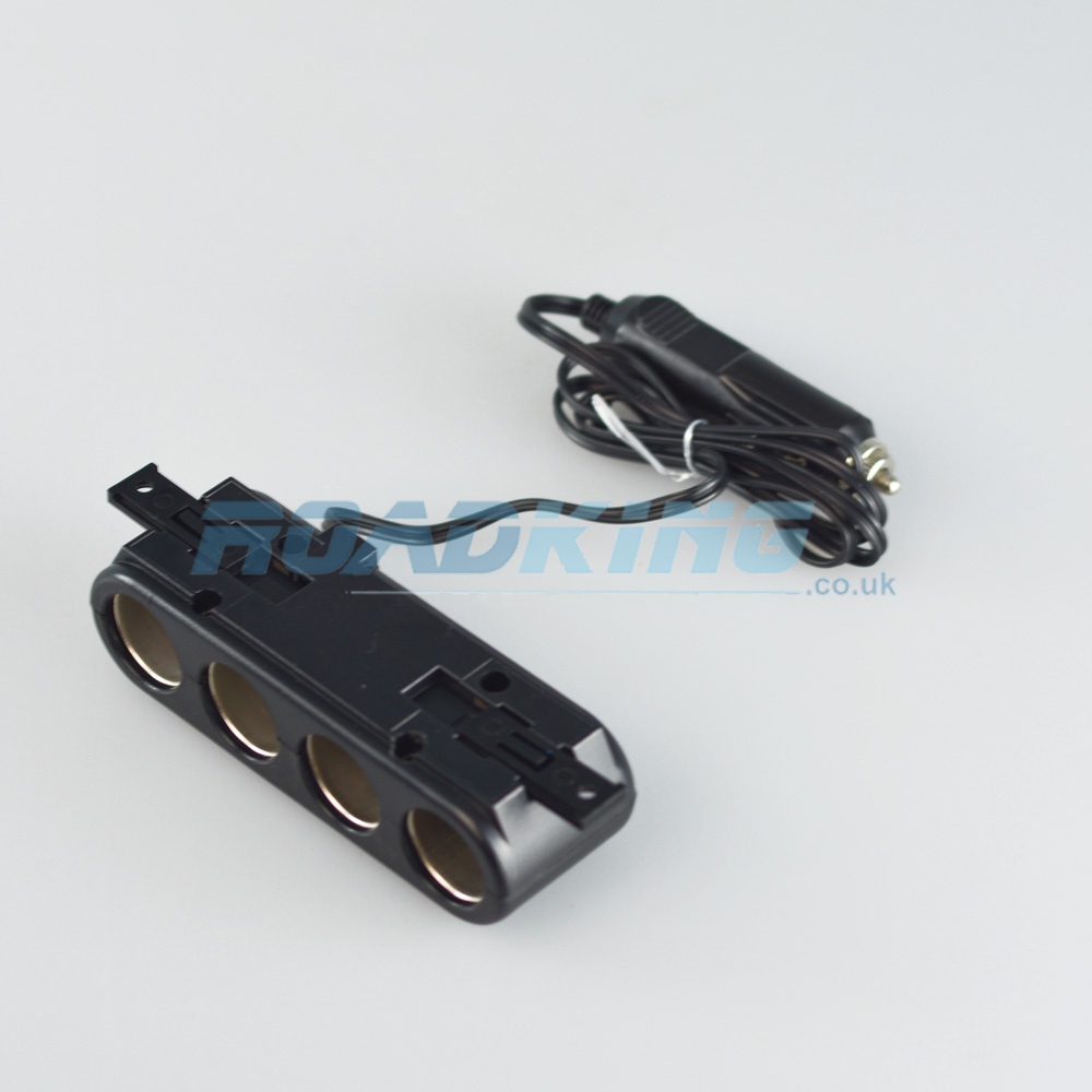 4-Way Cigarette Lighter Adaptor / Splitter / Socket | 12v / 24v