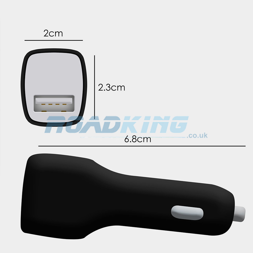 1 Port USB Adaptor Car Charger |2.1A | 12v / 24v