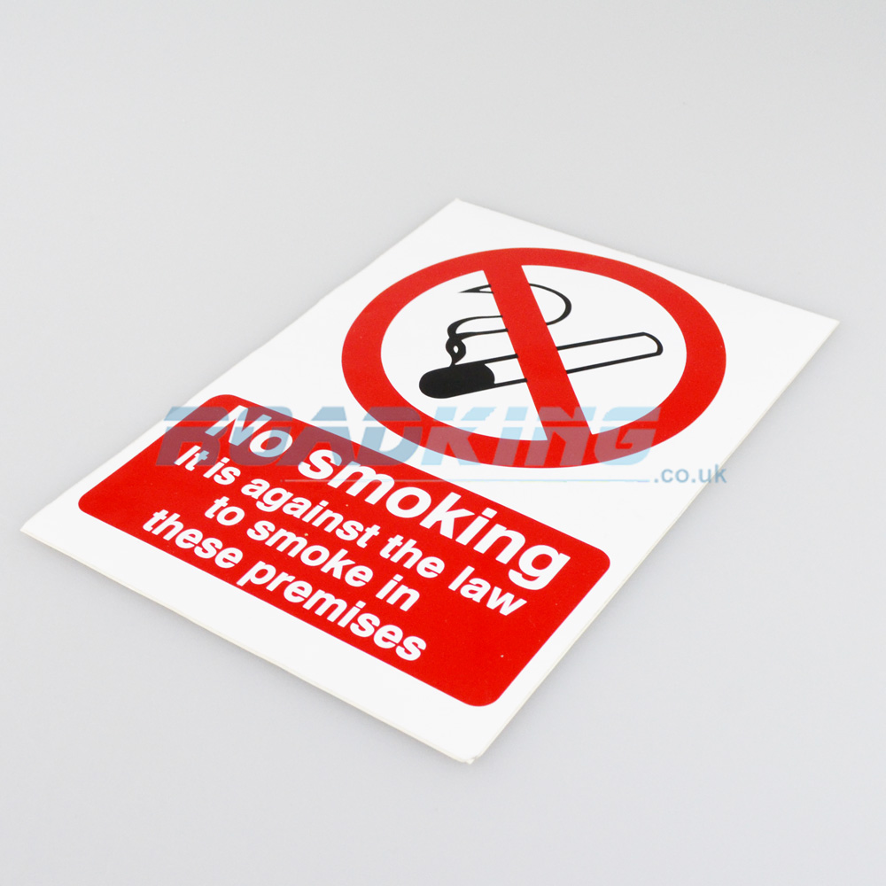 No Smoking Sticker | 14.5cm x 21cm