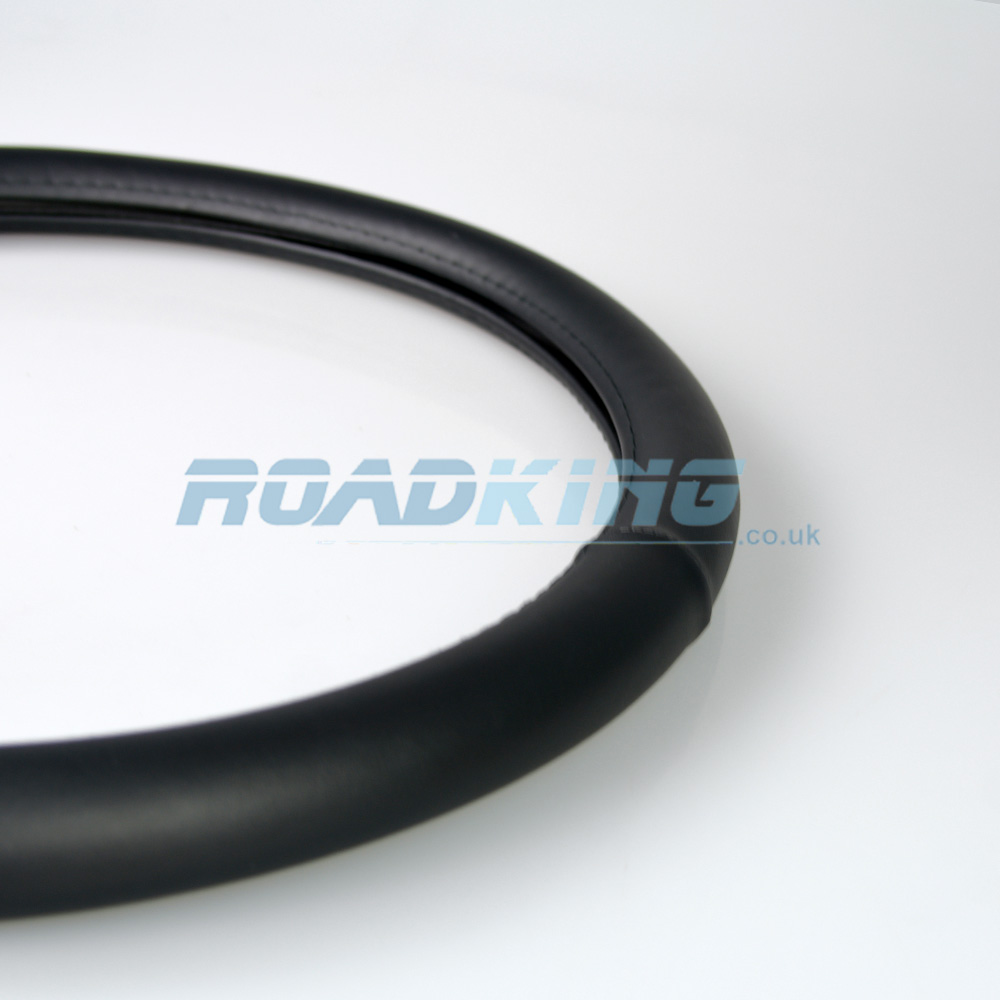 Truck Steering Wheel Cover PU | Black | 44 - 46cm