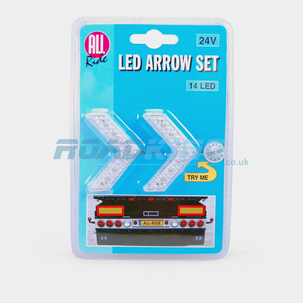 LED Arrow Set Light | White | 24v