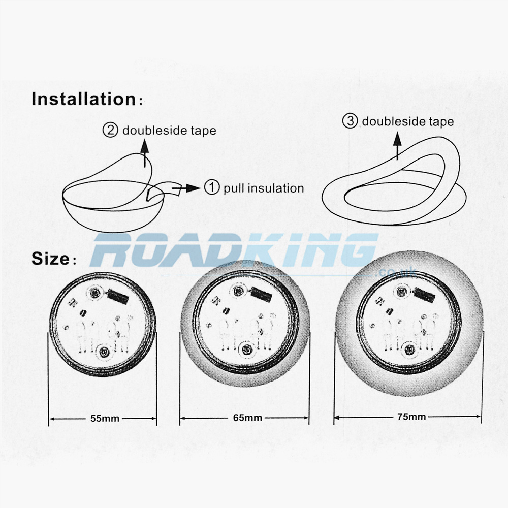 Wheel Cover Light for Car, Van & Truck