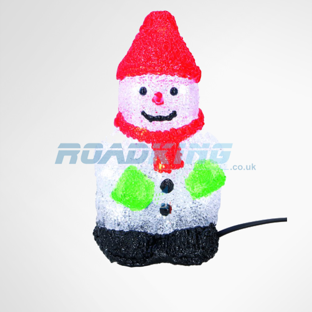 8'' LED Light Up Christmas Snowman | 24v