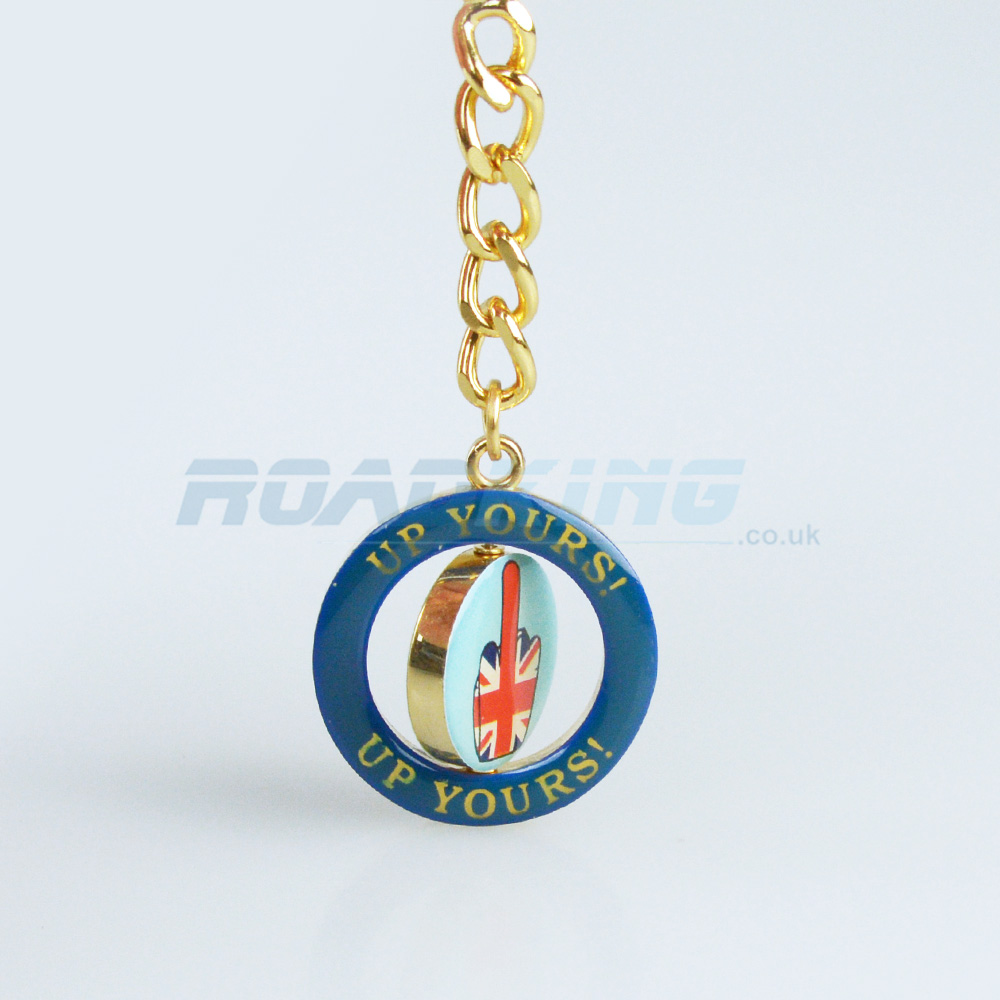 Key Ring | Union Jack British Britain | Up Yours