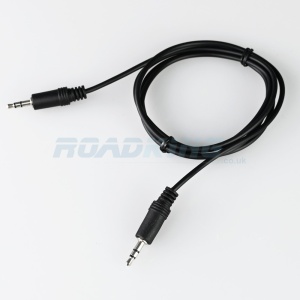 3.5mm Stereo Jack Plug to 3.5mm  Jack Plug Audio Cable Lead | Black | 1.2m