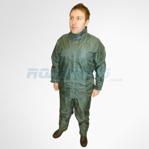 Waterproof Clothing Suit | Rainsuit Jacket & Trousers | Green